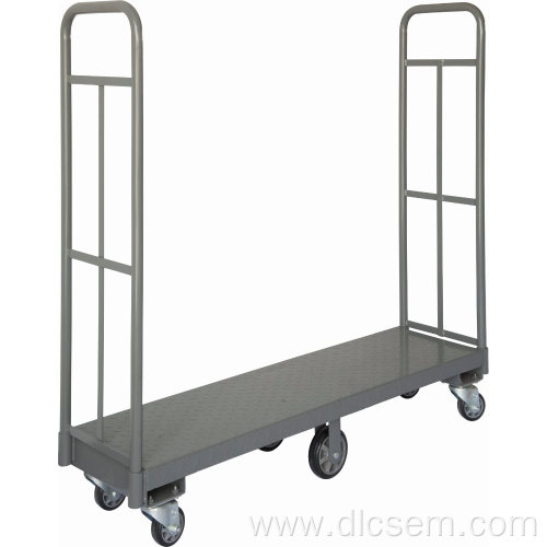 Warehouse 6 Wheels U Boat Trolley Carts